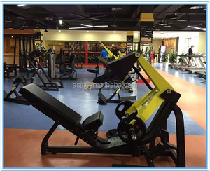 <span class=keywords><strong>Presse</strong></span> à jambes ASJ à 45 degrés à charge libre, équipement commercial de <span class=keywords><strong>presse</strong></span> à jambes à roulement linéaire pour la force des <span class=keywords><strong>quadriceps</strong></span> et des fessiers - Product Image 4