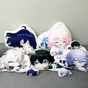 Personnage de dessin animé Honkai Star Rail Jing Yuan <span class=keywords><strong>Dan</strong></span> Heng du 7 mars pour enfants, poupée à collectionner, oreiller en peluche Anime, 45cm - Product Image 6