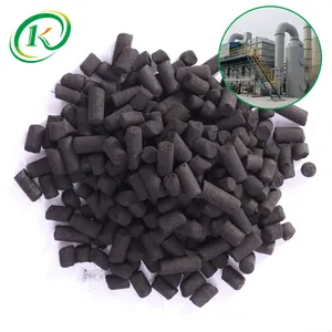 KELIN Factory Bulk Activated Carbon Pellet Coal Based Virgin Activated Carbon 4mm Extrude Type