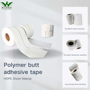 Prix de vente directe d'usine Ruban de bout en polymère de 0.9mm pour l'utilisation de joint de bout à bout de membrane d'étanchéité en polymère - Product Image 2