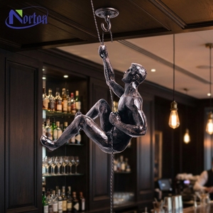 Scultura da <span class=keywords><strong>Parete</strong></span> in Metallo Personalizzata per Casa, Hotel e Villa, Arte Decorativa 3D in Bronzo, Statua di Uomo che Si Arrampica - Product Image 4