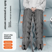 Masseur de jambes à compression d'air avec plage de pression de 30 à 240 mmHg pour la prévention de la thrombose veineuse profonde et l'amélioration de la circulation des pieds et des jambes