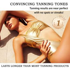 Kit de bronceado sin sol profesional Juego de suero y Loción en aerosol <span class=keywords><strong>autobronceador</strong></span> de bronce oscuro para brillo natural sin rayas de larga duración - Product Image 3