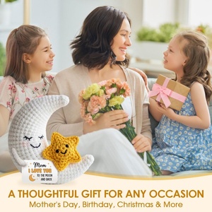 Regalos <span class=keywords><strong>de</strong></span> Ganchillo para el Día <span class=keywords><strong>de</strong></span> la Madre, <span class=keywords><strong>Te</strong></span> <span class=keywords><strong>Amo</strong></span> Mamá Hasta la Luna y <span class=keywords><strong>de</strong></span> Regreso, Idea <span class=keywords><strong>de</strong></span> Regalo para Madrastra, Suegra - Product Image 3