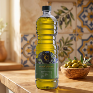 Aceite de Oliva de Calidad España Casalbert, Delicioso Aceite de Oliva Verde Amarillento 1 Litro, Mezclado con Aceite de Oliva, Botella de Plástico, Hecho en España - Product Image 3
