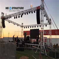 Estructura de Iluminación Cuadrada de 290*290 mm, 300*300 m, Estructura de Aluminio para Escenario, Estructura para Altavoces para Eventos