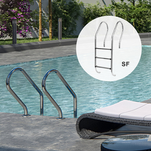 <span class=keywords><strong>Échelle</strong></span> de <span class=keywords><strong>piscine</strong></span> antidérapante en acier inoxydable 304-Main courante robuste et facile à installer pour <span class=keywords><strong>piscine</strong></span> résidentielle hors sol - Product Image 1