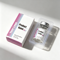 Etiquetas Personalizadas para Viales de 3ml-30ml, Impresión PP, Adhesivo de Péptidos Fujian, PVC Vinilo, Código de Barras, Impermeables, Secado Rápido, Resistentes a los Rayos UV y al Calor