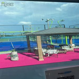 Pista de Pádel de Lujo APEX Resort, Pista de Pádel Panorámica de Acero para Exteriores, Resistente, para Hoteles y Villas Vacacionales - Product Image 4