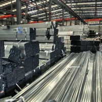 Önceden Galvanizli Kare Çelik Boru Q195 Q235 Düşük Karbonlu Çelik İçi Boş Profil, Mobilya Çerçevesi, Korkuluk, Sera ve İmalat İçin