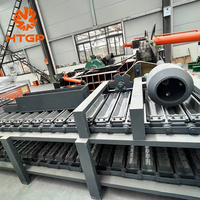 Ligne de production complète de lingots d'aluminium, four de fusion automatique et machine de coulée pour le recyclage des métaux