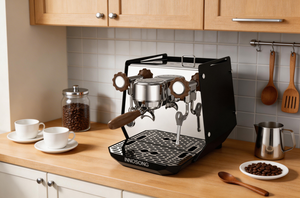 Máquina de Café Espresso y Cappuccino Profesional Semiautomática de un Solo Cabezal para Restaurante Italiano, 15 Bares, AC - Product Image 4