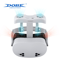 DOBE Compatible avec Meta Quest 3S, masque de refroidissement VR réglable, masque facial, masque pour les yeux, accessoires de jeu, livraison directe d'usine