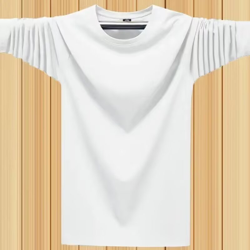 Long Sleeve Bottoming Shirt White