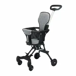 Baby roller baby carriola pieghevole portatile one-click può essere a due vie bambino che cammina auto