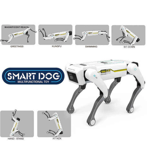 Robot chien intelligent programmable en plastique avec IA, contrôle vocal via application, interactif, dansant, jouet éducatif pour enfants - Product Image 2