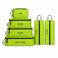 Ensemble de sacs organisateurs de bagages, accessoires de voyage, cubes de rangement extensibles