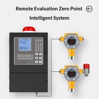 Unité de contrôle d'alarme incendie et de gaz combustibles avec écran LCD DC24V