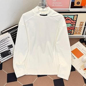 Maglia Termica da <span class=keywords><strong>Uomo</strong></span> a Collo Alto, Doppio Strato in Pile Spazzolato, T-Shirt a Maniche Lunghe Calda Tinta Unita per Autunno e Inverno - Product Image 3
