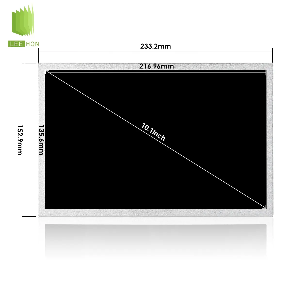 タッチスクリーンBOEオリジナル工業用グレードEV101WXM-N80インチLCDディスプレイスクリーン1280x800IPS TFT LVDS医療画像LCDパネル