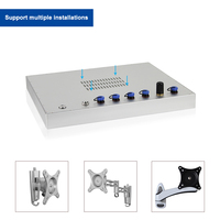 Panel PC Industrial Impermeable IP69K de 17 Pulgadas con Pantalla Táctil y Procesador Intel I5-6200U Sin Ventilador, Precio de Fábrica