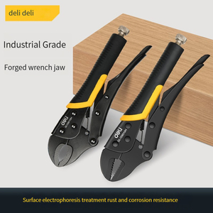 DELI dl109110h # Đen cong hàm Khóa Kìm #10 "# Đen + Sliver - Product Image 2