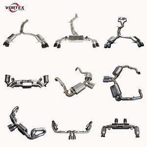 Sistema de Escape VORTEX Catback para Audi S5, Acero Inoxidable, Acabado Azul Quemado, 1.5mm de Grosor, Soldadura TIG de Alta Temperatura - Product Image 6