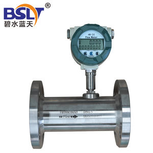 Pengukur aliran udara Air minyak, layar Digital akurasi tinggi, baja tahan karat 4-20mA, tahan ledakan, Gas alami bersertifikat CE - Product Image 1