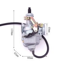 Carburateurs de moto de course PZ26A 26mm de qualité supérieure pour honda 125cc 150cc XR100 Crf 450 Kit de réparation de carburateur ATV