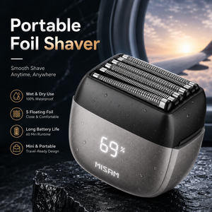 Afeitadora Portátil Recargable Mini de 6 Cuchillas MS-9716 con Certificación IPX7 a Prueba de Agua para Hombres, Servicio OEM/ODM - Product Image 1