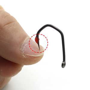 GANCHO DE GARRA Afilado a Mano X Recubrimiento de PTFE Bard Super Wide Gape para Pesca de Carpa - Product Image 1