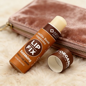 Biodegradable <b>Custom</b> Design Gift Cardboard Paper Cylinder Box Lip Balm Tube Packaging for Cosmetic <b>Lipstick</b> - Product Image 1