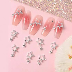 Vente en gros de plusieurs styles de breloques de décoration d'<span class=keywords><strong>ongles</strong></span> en strass <span class=keywords><strong>pour</strong></span> les décorations de <span class=keywords><strong>faux</strong></span> <span class=keywords><strong>ongles</strong></span> en cristal avec nœud papillon 3d et cœur - Product Image 2