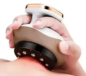 Iffine pemijat bekam elektrik, peralatan cangkir hisap vakum untuk kulit leher & bahu mengencangkan Scrapping kecantikan - Product Image 6