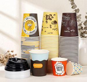 Gobelets en papier recyclables pour thé et café à emporter, gobelets en papier bon marché pour distributeurs d'eau minérale, logo de l'entreprise, Insumos Para Hacer Helados - Product Image 6