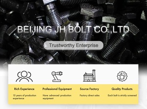 Hebei Fasteners Factory Cabeza de acero inoxidable Cuello cuadrado Truss Carro redondo Tornillo Coach Bolt - Product Image 5