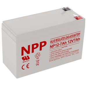 Batería Recargable AGM SLA NPP de 12V 7Ah con Terminales F1 para Sistema de <span class=keywords><strong>Alarma</strong></span> de Seguridad <span class=keywords><strong>ADT</strong></span>, UPS, Verizon Fios Box, etc. - Product Image 3
