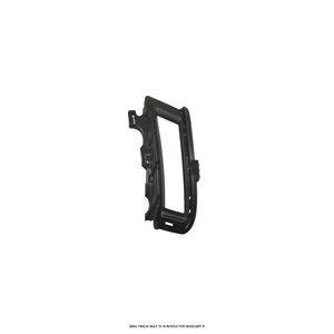 Grille de calandre pour Volkswagen Golf 2015-2016 avec trou pour phare côté droit en plastique, nouveau modèle P1092 - Product Image 1