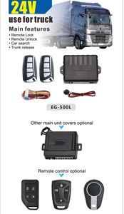 24V Xe Tải xe báo động 2 từ xa khóa cửa trung tâm và mở khóa Milano Keyless hệ thống nhập xe - Product Image 6