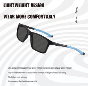 מסגרות אופטיות פנגצ 'או יצרן אולטרה קל משקל + טר90 משקפי שמש ספורט משקפיים עם התאמה נוחה - Product Image 4