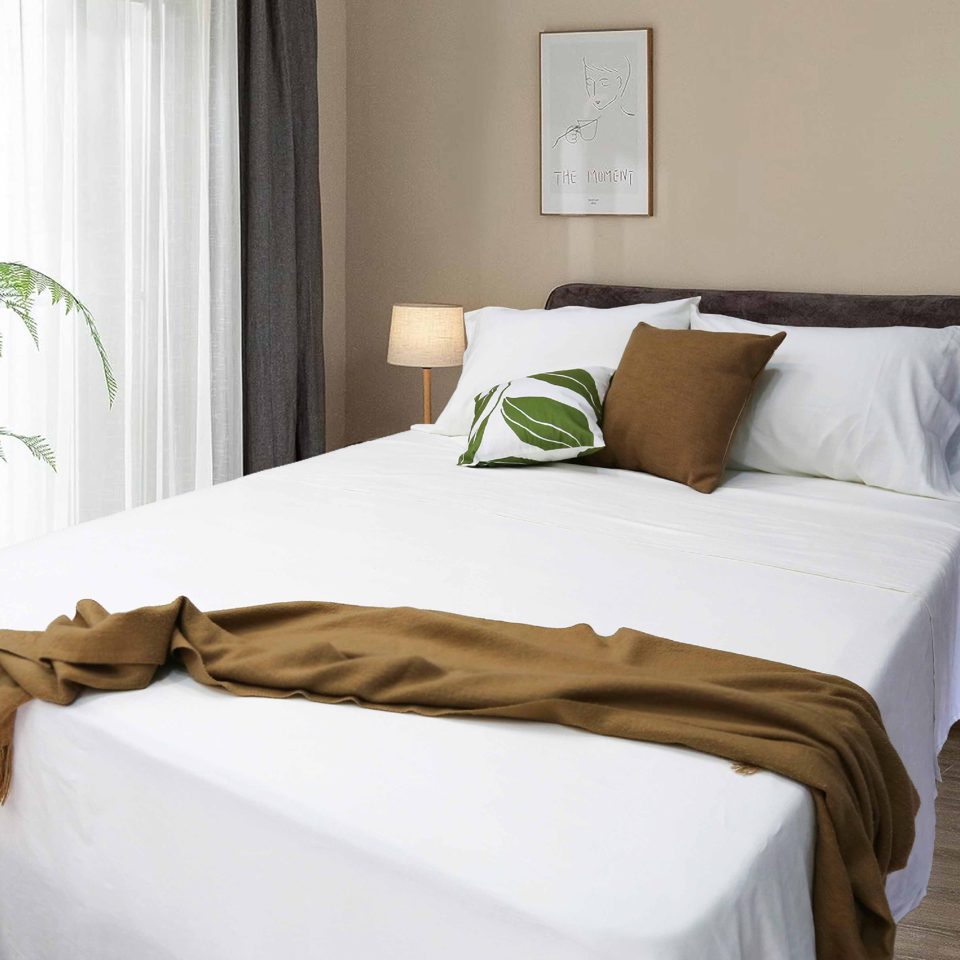 bed sheets cotton set