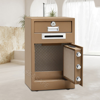 CEQSAFE Coffre-fort numérique automatique ignifuge pour ranger l'argent, coffre-fort électronique
