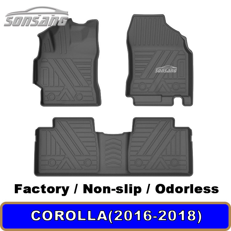 16-18สำหรับเสื่อรถโคโรลล่า