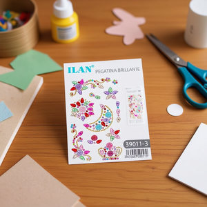 Adesivi con Strass Lucidi Ilan 39011-3 per Decorazioni Artistiche e Artigianali - Product Image 2