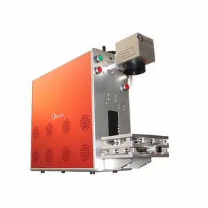 Desktop fiber laser marking machine portable 20w 30W 50w mini lazer printer logo marking machine on sanitarywares