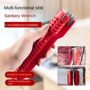 Herramienta de Llave Inglesa Multifunción Ocho en Uno para Baño, Imprescindible para Grifos y Lavabos, Herraje Especializado - Product Image 2
