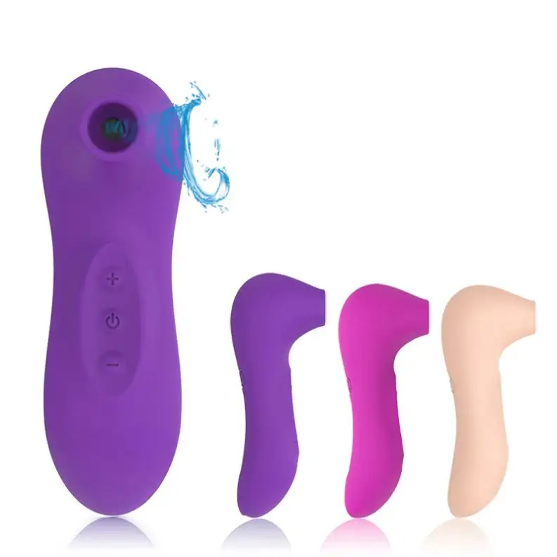 Hot sale 10-Frequency Clitoris Vacuum Suction Stimulator dildo Vibrator For Women