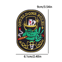 Fabricant de patchs de carnaval brodés personnalisés OEM, thermocollants ou à coudre, pour événements festifs, organisation d'événements, souvenirs et marques