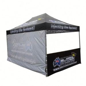 Tentes de réception pliables d'urgence pour salons professionnels 3x3m-6m en polyester avec poteaux en aluminium - Product Image 1