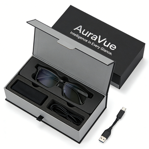 Caja <span class=keywords><strong>de</strong></span> Cartón Corrugado Resistente <span class=keywords><strong>para</strong></span> Gafas con Inserto, Almacena Gafas Inteligentes y Cargador <span class=keywords><strong>para</strong></span> Transporte - Product Image 4